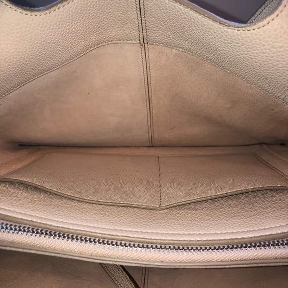 Céline Small Leather Trifold Creme/Light Pink Bag - Picture 2 of 8